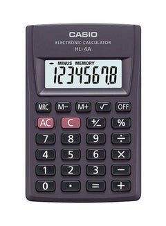 Buy Portable 8-Digit Mini Calculator HL-4A-W-DH Blue/Black/Grey in Saudi Arabia