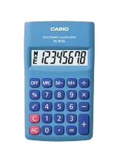 Buy 8-Digit Practical Calculator HL-815L-BU-S-DP Blue/Grey in Egypt