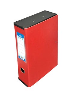 Buy Rigid Box File Folder Red in UAE