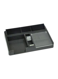 Buy Multi-Functional Desk Organizer Black in UAE