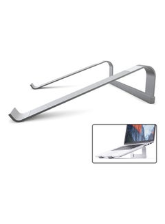 Buy Aluminum Alloy Tablet And Laptop Holder Dark Grey in UAE