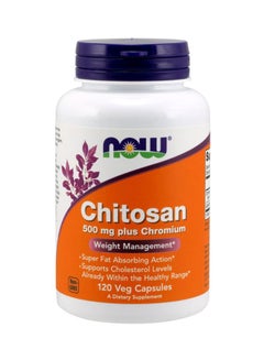 Buy Chitosan 500mg Plus Chromium - 120 Capsules in UAE