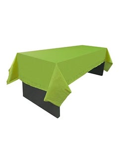 اشتري Rectangular Paper Table Cover With Plastic Lining أخضر 54 x 108بوصة في الامارات