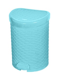 Buy Large Ratan Trash bin Turquoise Lcm in Egypt