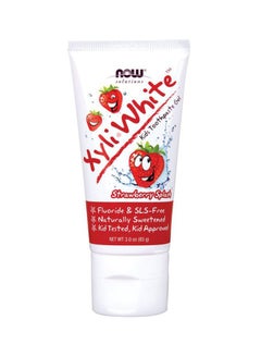 Buy Pack Of 4 Xyli White Strawberry Splash Toothpaste Gel 4x85grams in UAE