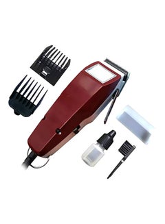 Buy Classic Professional Hair Clipper Red/Black/Clear in Egypt