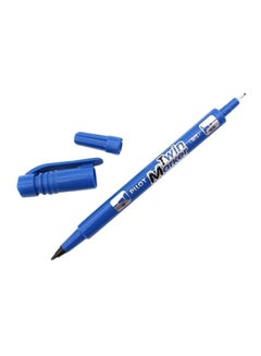 اشتري قلم ماركر مزدوج أزرق في السعودية