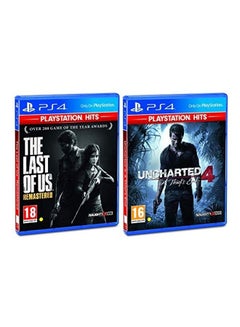 اشتري لعبتا "Uncharted 4: A Thief's End Remastered" و "The Last of US" من مجموعة "Playstation Hits" (إصدار عالمي) - بلايستيشن 4/بلايستيشن 5 في مصر