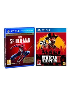 اشتري لعبتا "Spider Man" و"Red Dead Redemption II" - بلايستيشن 4/بلايستيشن 5 في مصر