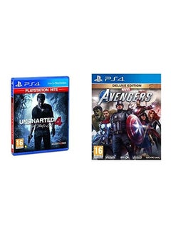 اشتري لعبتا الفيديو "Uncharted 4: A Thief's End" و"Avengers" - بلايستيشن 4/بلايستيشن 5 في مصر