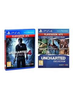 Buy Uncharted 4: A Thief's End and The Nathan Drake Collection PlayStation Hits (Intl Version) - PS4/PS5 in Egypt