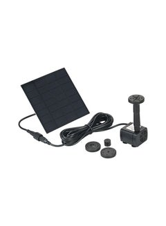 Buy Solar Powered Water Pump Black in UAE