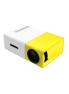 Buy Full HD LED Projector 400 Lumens V2344US Yellow/White in UAE