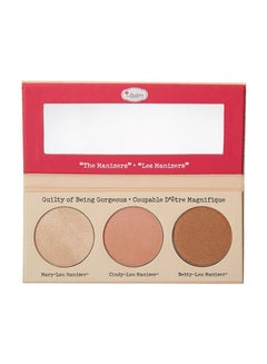 Buy The Manizer Sisters Highlighter Shadow And Shimmer Trio Brown in Saudi Arabia