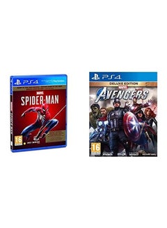 اشتري لعبتا Spider Man وAvengers - ps4_ps5 في مصر