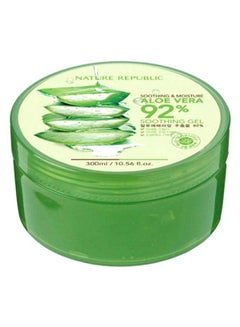 Buy Soothing And Moisture Aloe Vera Gel Green 300ml in Egypt