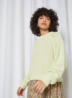 Buy Liana Sweater White Jade in UAE