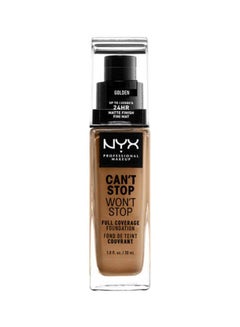 Buy Can'T Stop Won'T Full Coverage Foundation Golden in UAE