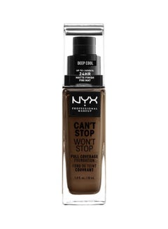 Buy Can't Stop Won't Stop Full Coverage Foundation Deep Cool in Saudi Arabia