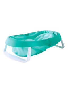 Shop Summer Infant Fold Away Baby Bath Tub 3 6 M Aqua White Online In Dubai Abu Dhabi And All Uae