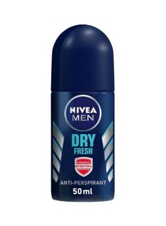 Buy Dry Fresh Roll On Deodorant Blue 50ml in UAE