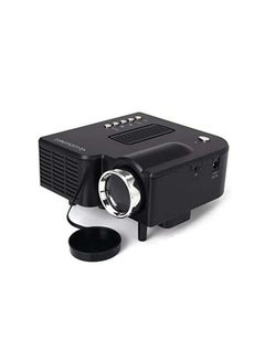 اشتري جهاز بروجيكتور صغير محمول بإضاءة LED PROJ-WO-37-B أسود في مصر