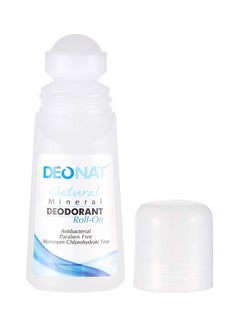 Buy Natural Mineral Deodorant Roll On 65ml in UAE