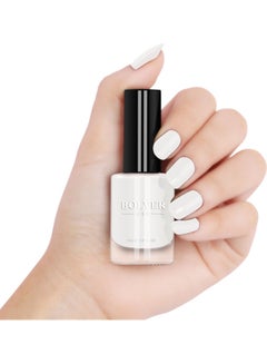 Buy Nail Polish Matte White in Saudi Arabia