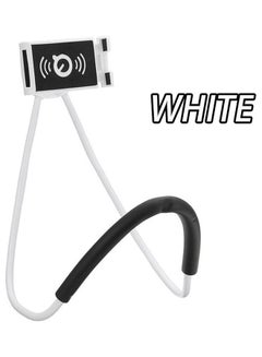 Buy Hanging Neck Phone Stand White/Black in UAE