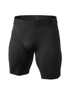 اشتري Sports Underwear Breathable Boxer Briefs Black في السعودية