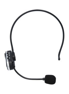 Buy Head-mounted UHF Wireless Microphone V8749-V Black in Saudi Arabia