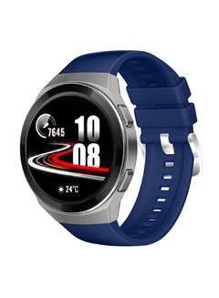 Buy Soft Silicone Replacement Strap For Huawei Watch GT2e Dark Blue in Saudi Arabia