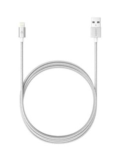 Buy PowerLine+ Data Sync Charging Cable White in Saudi Arabia
