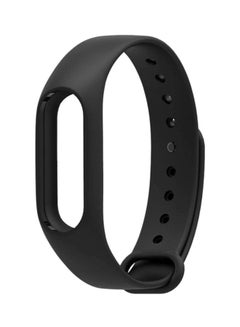 Buy Replacement Strap For Xiaomi Mi Band 2 Black in UAE