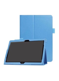 Buy Flip Cover Case For Huawei Media Pad T3 10 /Honor Play 2 9.6Inch Blue in Saudi Arabia