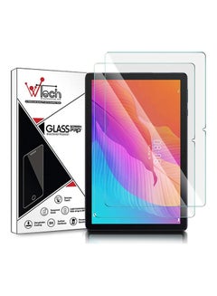 Buy 2-Piece Tempered Glass Screen Protector for Huawei Matepad T10s Clear in Saudi Arabia