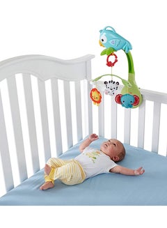 fisher price rainforest grow with me cot mobile