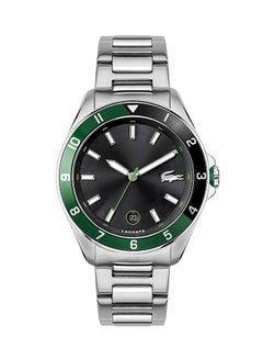 اشتري ساعة يد تايبريكر بعقارب وسوار من الستانلس ستيل طراز 2011129 للرجال في السعودية