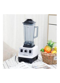 Buy Multifunctional Juicer Adjustable Blender 2L Food Processor Mixer Smoothie Ice Crusher 2000 ml 4500 W Sk-444-W Multicolor in Egypt