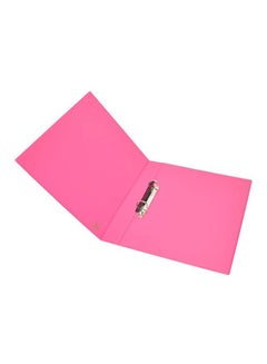 Buy 4-Ring Polypropylene A4 Binder Pink in UAE