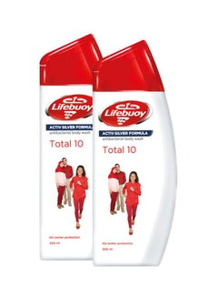 Buy Anti Bacterial Body Wash Total 300ml Pack of 2 White 300ml in UAE