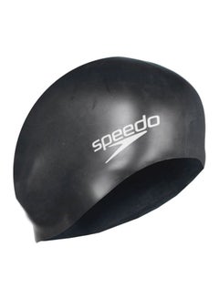 Buy Hydrodynamic Swimming Cap - Black in UAE