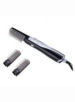 Buy Hot Hair Styler 1200W With Two Brushes Black in Saudi Arabia