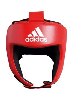 Buy Aiba Boxing Head Guard  Red/White S in UAE