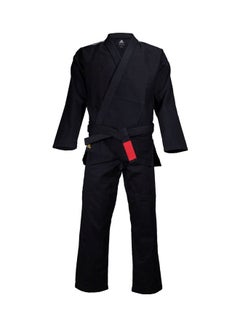 Buy Contest Brazilian Jiu-Jitsu Uniform - Black A0 in UAE