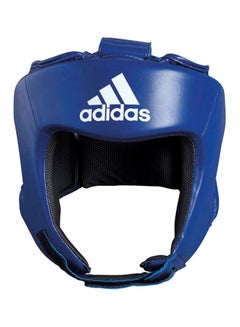 Buy Aiba Boxing Head Guard Blue/White S in UAE