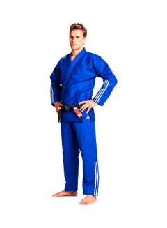 Buy Quest Brazilian Jiu-Jitsu Uniform - Blue A4 in UAE