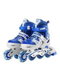 Buy Led Light Flashing Roller Skate Shoes 30x27x37cm in Saudi Arabia