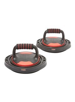 Buy 2-Piece Rotational Push Up Stand in UAE