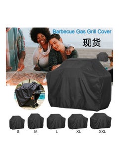 Buy Waterproof And Dustproof Outdoor Burn Oven Cover BLack 190x71x117cm in Saudi Arabia